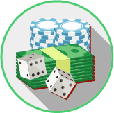 Gray Gambling Icons