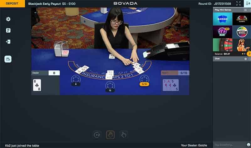 Blackjack Early Payout